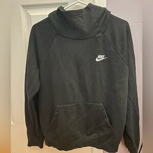 Nike Men's Dark Hoodie with Logo